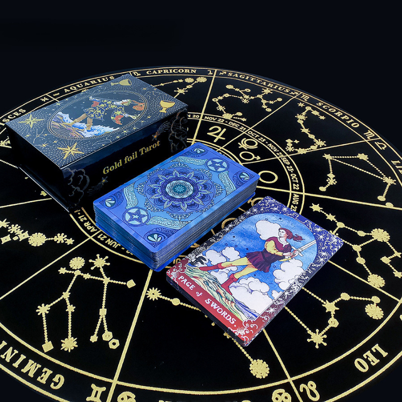 Board Game Yearbook - 78pcs Blue Fairy Series Tarot Card