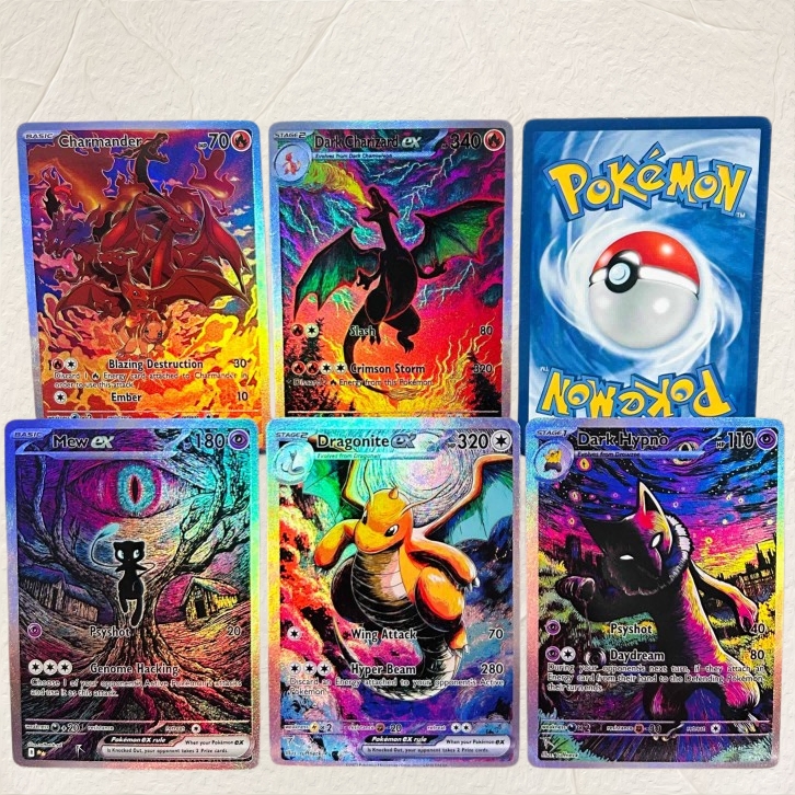 Board Game Anime - DIY Pokemon 5Pcs Charizard Mew Dragonite