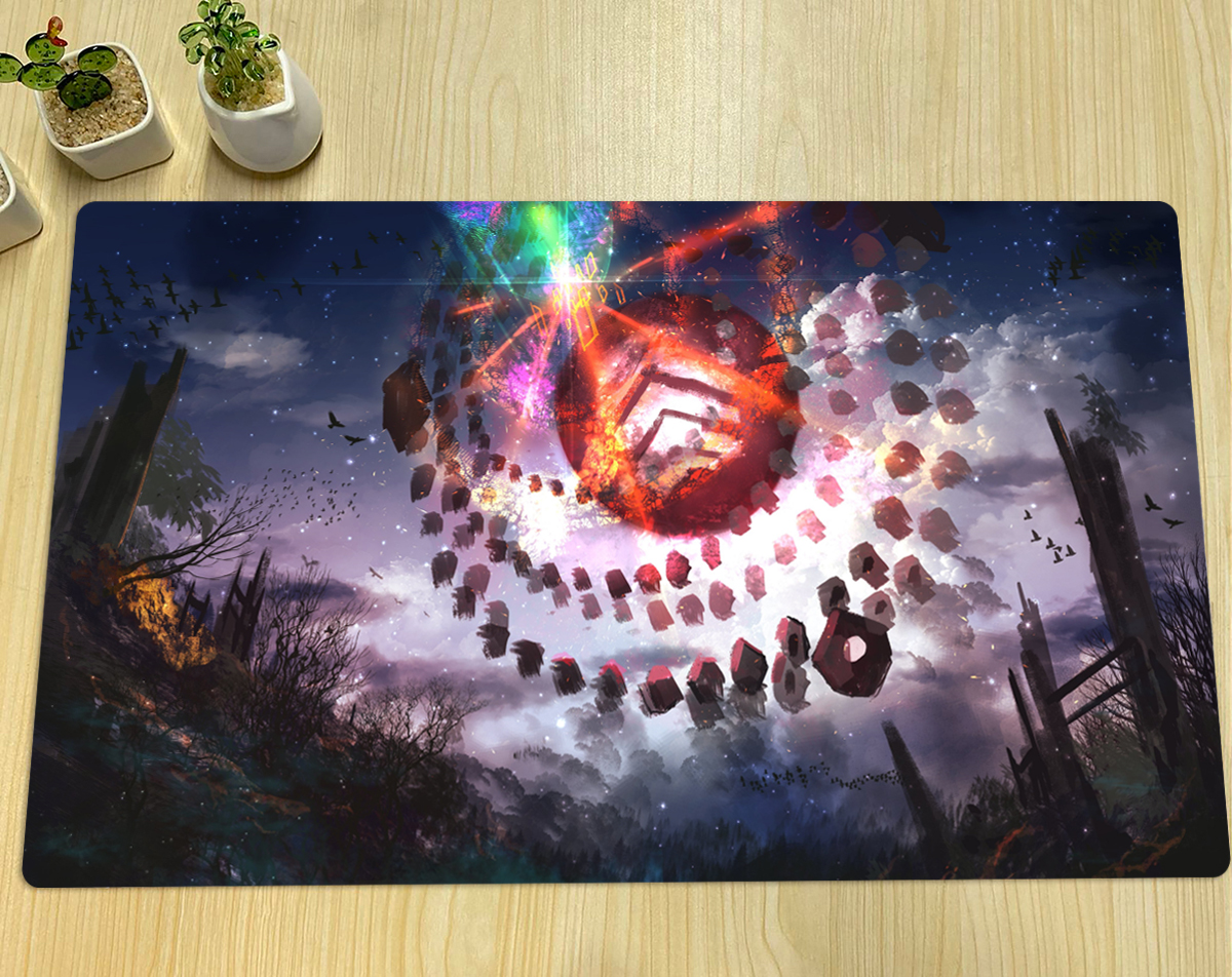 Board Game Zone - YuGiOh Kashtira Shangri-Ira Playmat TCG CCG
