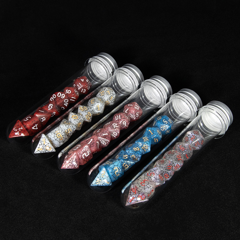 Board Game Youtube - DND Polyhedral Dice Set Printing Spider