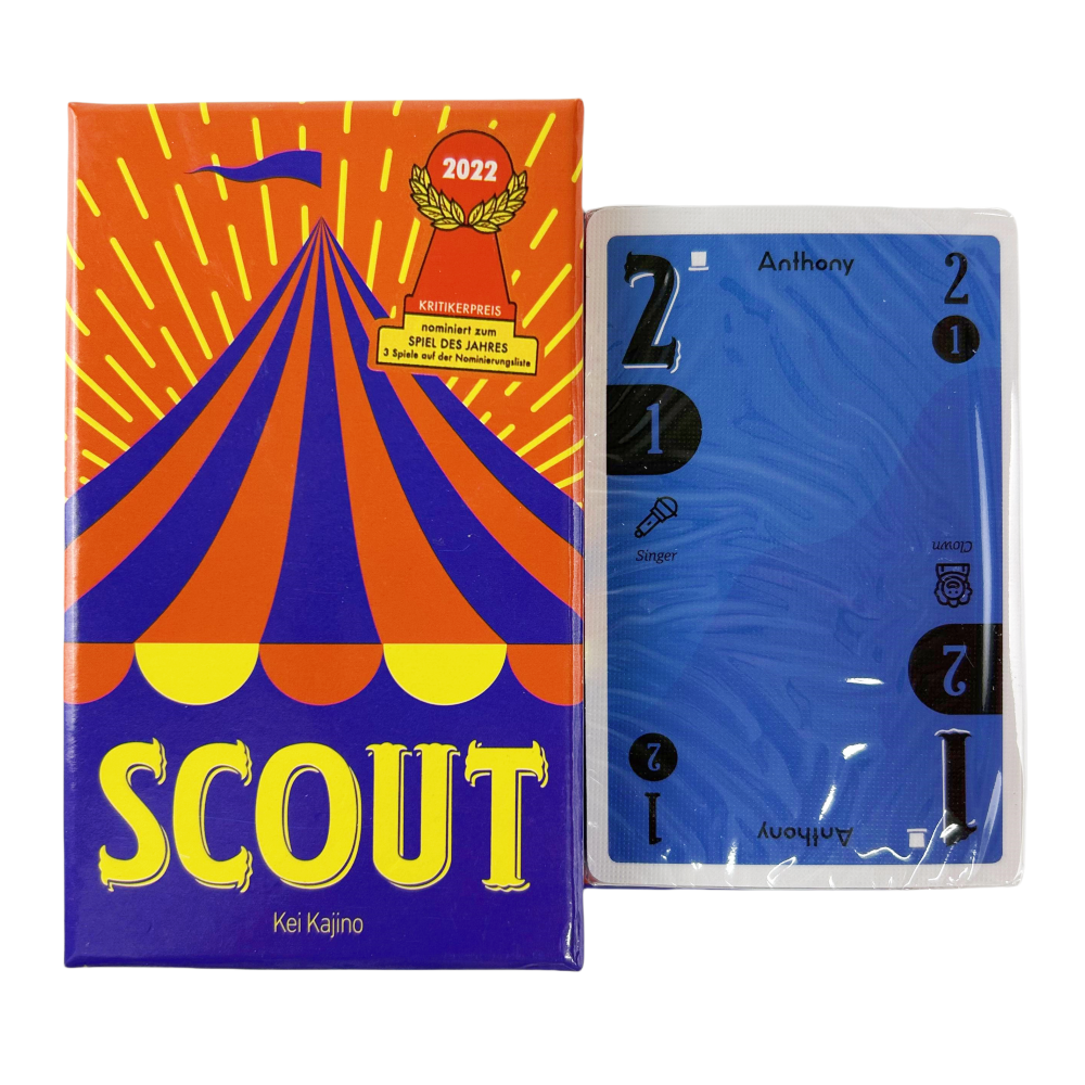 Scout Card Game Circus Scout B - đánh giá và giá Board Game Template