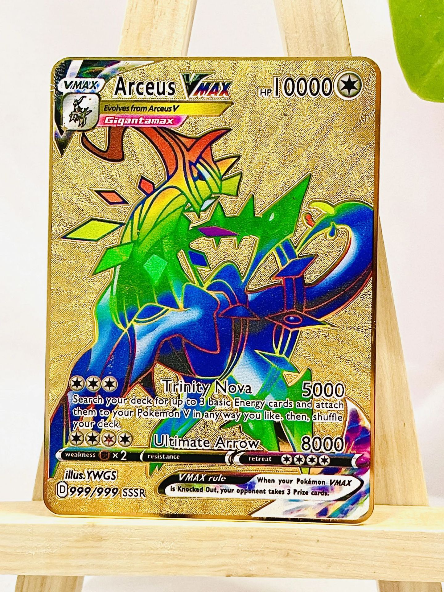 Pokemon Metal Card 10000 Point - đánh giá và giá Board Game Anime