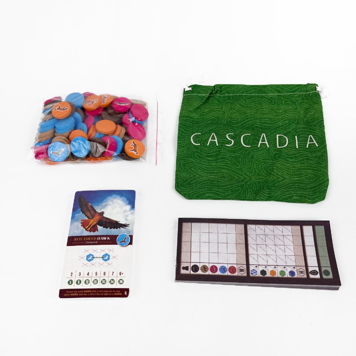 1-4 Players Cascadia Boardgame - đánh giá và giá Board Game Fun