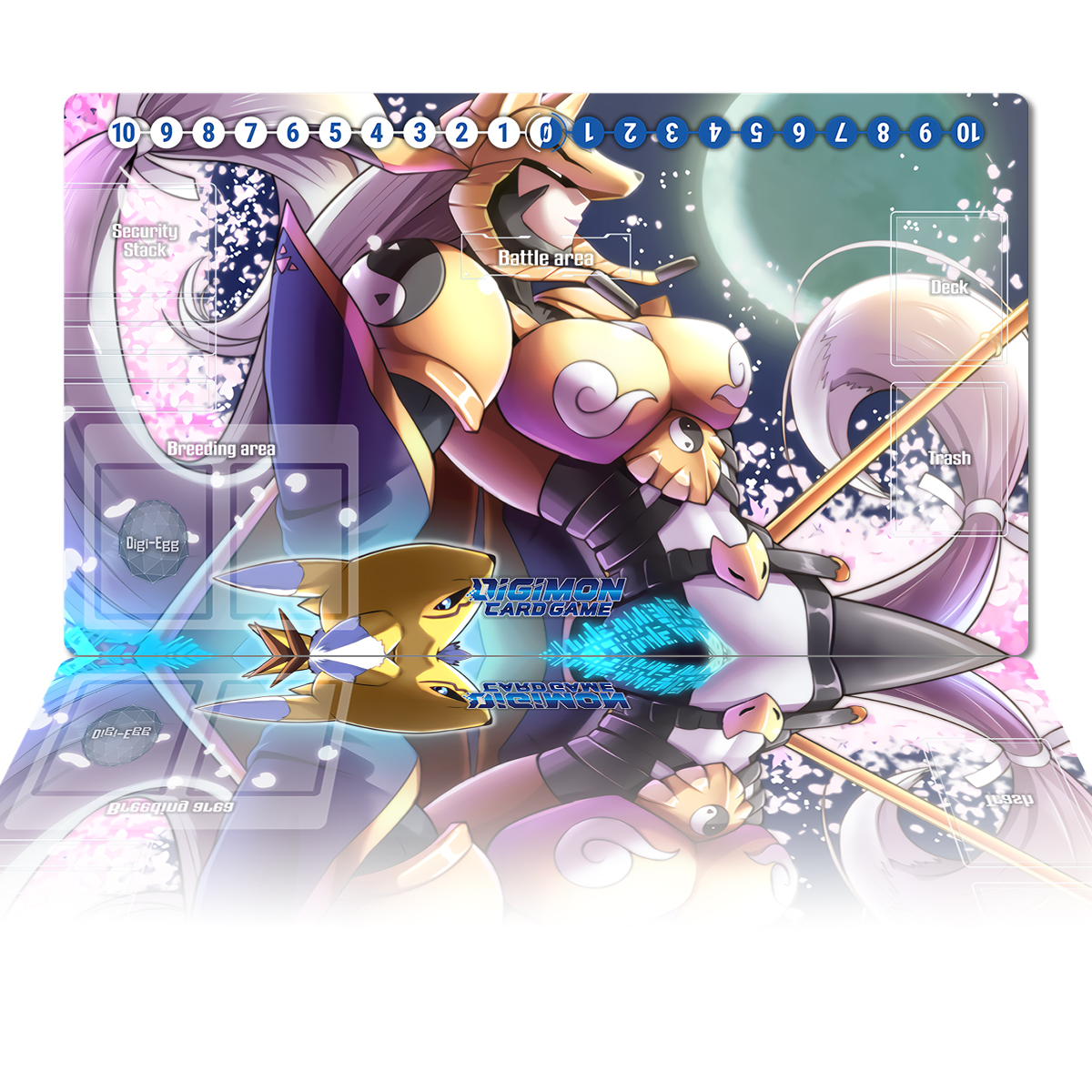 Digimon Sakuyamon Playmat TCG  - đánh giá và giá Board Game Zone