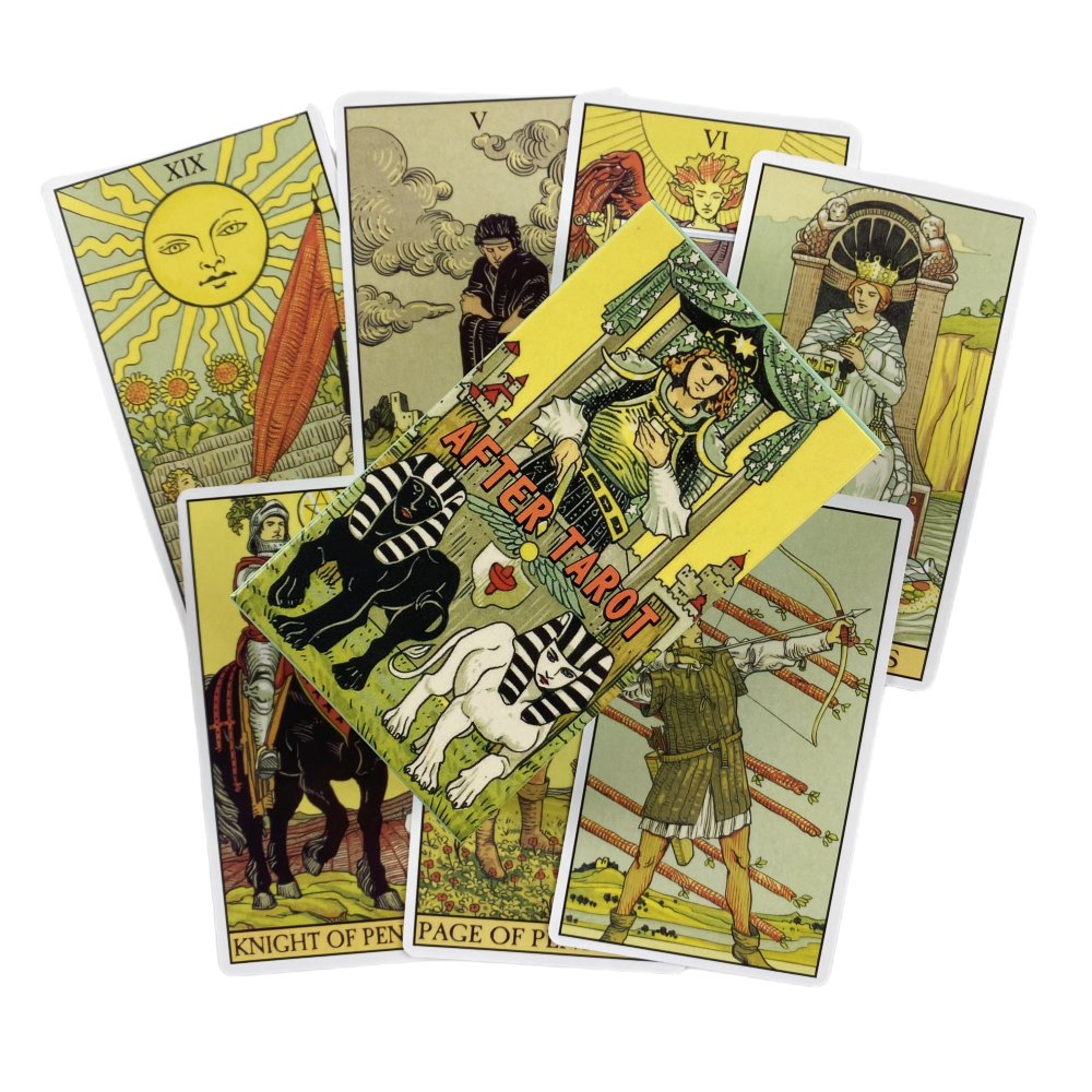The Rider Of After Tarot Cards - đánh giá và giá Board Game Template