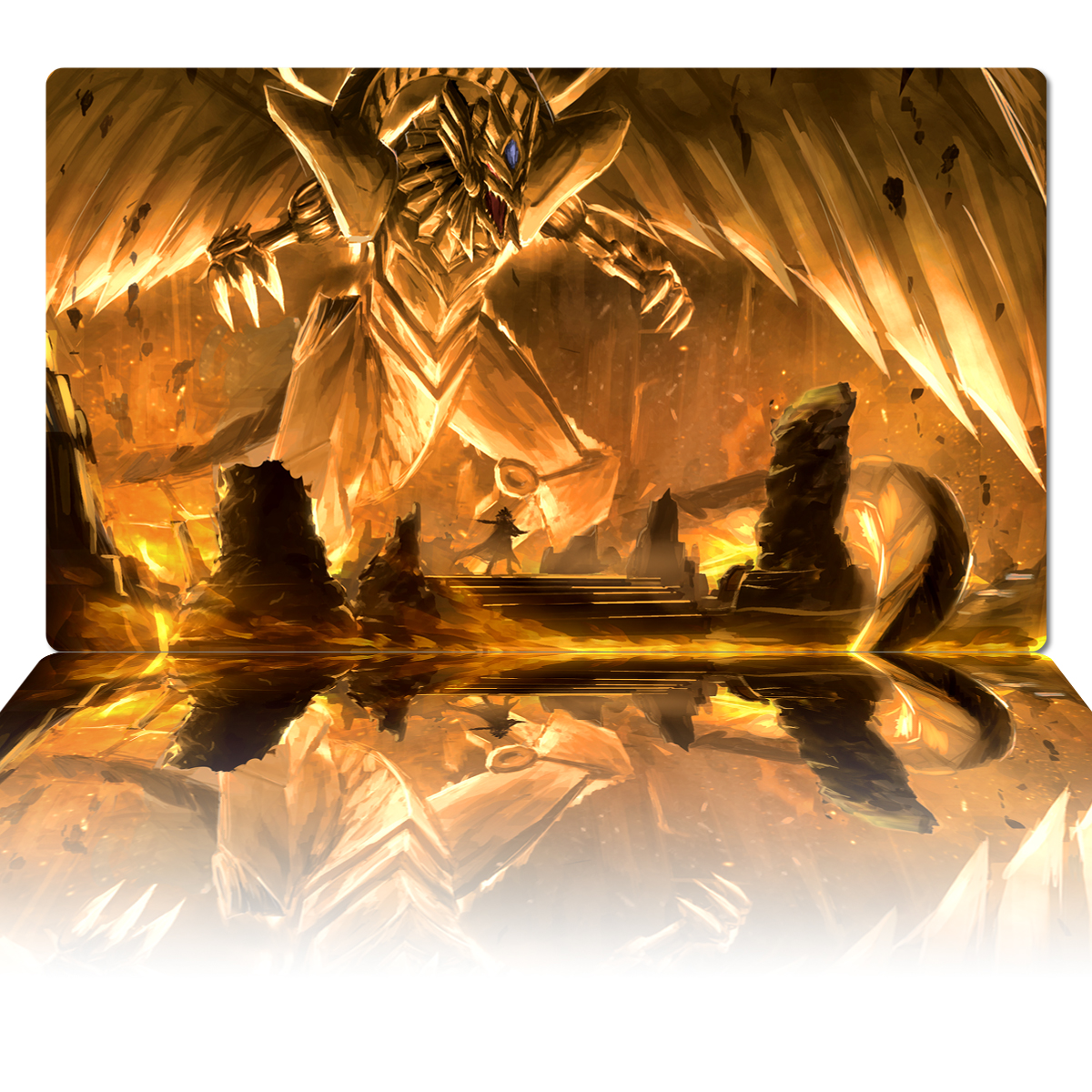 YuGiOh Playmat The Winged Drag - đánh giá và giá Board Game Zone