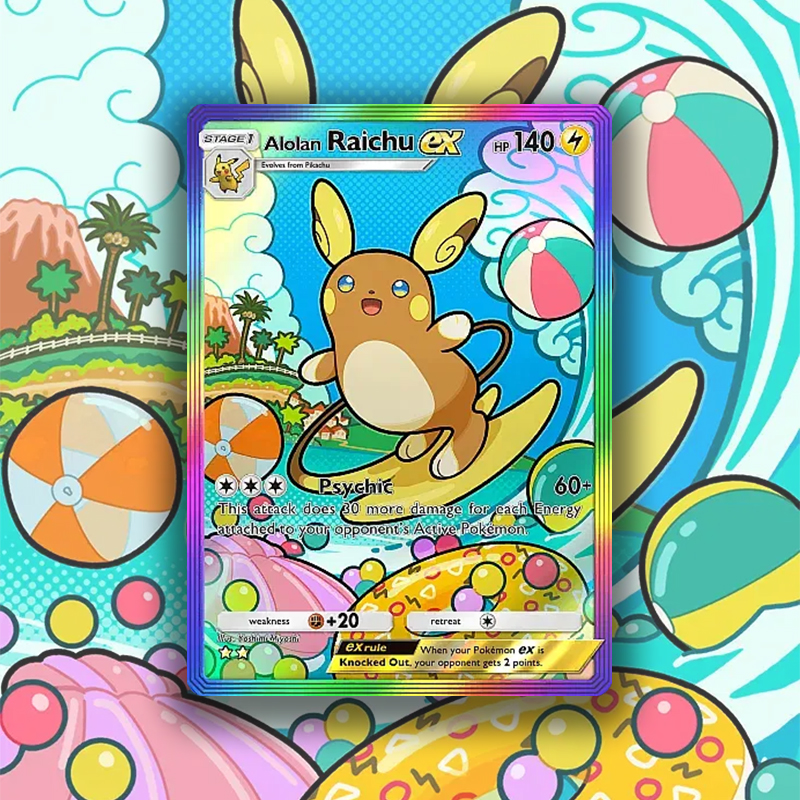 English Pocket Card Pkm Raichu - đánh giá và giá Board Game Anime